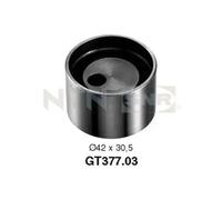 Timing belt tensioner pulley GT377.03 SNR for SUZUKI SWIFT Mk II Hatchback