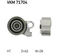 SKF VKM 71704 Timing belt tensioner pulley