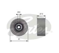 DEFLECTION PULLEYGUIDE PULLEY TIMING BELT T42151 FOR FIAT STILO/Multi/Wagon 1.6L