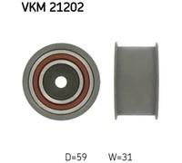 SKF Timing Belt Deflection Pulley VKM 21202 - Fits Audi Skoda VW (A4, A6)
