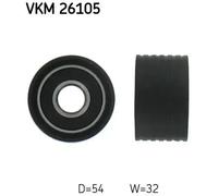 Timing Belt Deflection Pulley/Guide Pulley SKF VKM 26105 Fits Nissan Opel