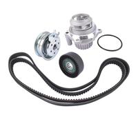 Timing Belt +Tensioner Pulley +Water Pump +V-Ribbed For Bora (1J2) - 1.6 101hp/102hp VKM11113 6DPK1195 Stopper
