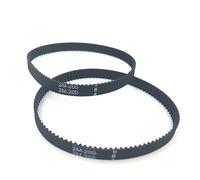 Timing Belt Water Pump 2pcs/lot Closed Timing Belt Loop Rubber GT2 3D Printer 200-2GT-6 Length 200mm Width 6mm Teeth 100