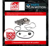 Timing Belt & Water Pump Kit 187717 Febi Set 04E109119F 04E109119FS4 Quality New
