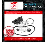 Timing Belt & Water Pump Kit 193880 Febi Set 04E109119F 04E109119FS5 Quality New