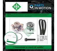 Timing Belt & Water Pump Kit fits VW TRANSPORTER Mk4 2.4D 96 to 03 Set INA New