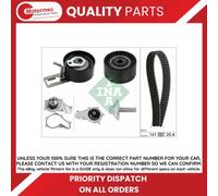 INA 530 0578 30 Water pump and timing belt kit