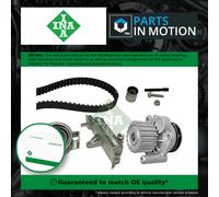 Timing Belt & Water Pump Kit fits AUDI A3 8L1 1.9D 00 to 03 ATD Set INA Quality