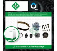 INA 530 0082 30 Water pump and timing belt kit