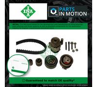 Timing Belt & Water Pump Kit fits AUDI A4 B8 2.0D 07 to 15 Set INA 038109244J