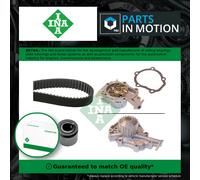 Timing Belt & Water Pump Kit fits CHEVROLET MATIZ M2 1.0 2005 on Set INA Quality