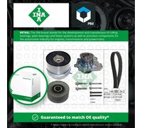 INA 530 0724 30 Water pump and timing belt kit