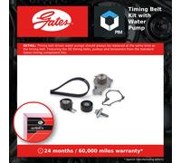 Timing Belt & Water Pump Kit fits CITROEN C4 GRAND PICASSO Mk1 1.6D 06 to 11 Set