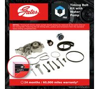 Timing Belt & Water Pump Kit fits CUPRA FORMENTOR KM7 1.4 2021 on Set Gates New