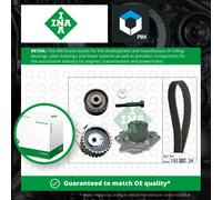 INA 530 0623 30 Water pump and timing belt kit