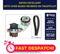 Timing Belt & Water Pump Kit fits FIAT LINEA 1.4 2007 on 350A1.000 Set INA New