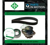 Timing Belt & Water Pump Kit fits FIAT PANDA 1.2 2003 on 188A4.000 Set INA New