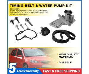 Timing Belt & Water Pump Kit Fits For Ford Fiesta Petrol: 1.2 1.4 1.6L 531081310