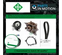 Timing Belt & Water Pump Kit fits FORD EDGE TDCi 2.0D 15 to 18 Set INA 1231978