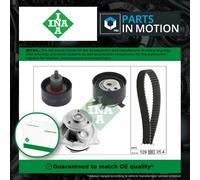 Timing Belt & Water Pump Kit fits FORD FOCUS Mk1 1.8 98 to 05 Set INA 1000156