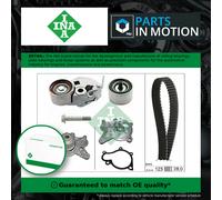 Timing Belt & Water Pump Kit fits HYUNDAI MATRIX FC 1.5D 01 to 05 D3EA Set INA