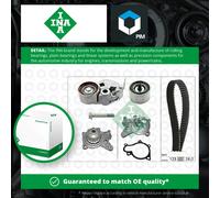 INA 530 0542 30 Water pump and timing belt kit