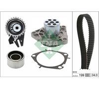 Timing Belt & Water Pump Kit fits LANCIA THESIS 841 2.4D 06 to 09 841P.000 Set