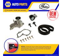 Timing Belt & Water Pump Kit fits MAZDA 2 DY 1.4 03 to 05 FXJA Set Gates Quality