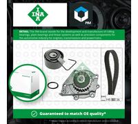 INA 530 0376 30 Water pump and timing belt kit