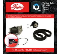 Timing Belt & Water Pump Kit fits ROVER 416 RT 1.6 95 to 00 16K4F Set Gates New