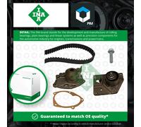 INA 530 0196 30 Water pump and timing belt kit