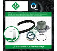 INA 530 0252 30 Water pump and timing belt kit