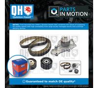 Timing Belt & Water Pump Kit fits PEUGEOT 2008 MK1 1.6D 2014 on Set QH 16105777