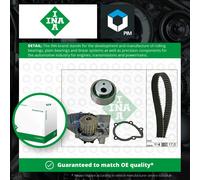 INA 530 0258 30 Water pump and timing belt kit