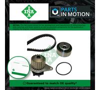 INA 530 0012 30 Water pump and timing belt kit