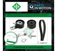 Timing Belt & Water Pump Kit fits PEUGEOT 207 1.4D 2006 on 8HR(DV4C) Set INA New