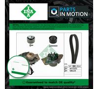 Timing Belt & Water Pump Kit fits PEUGEOT EXPERT 2.0D 00 to 06 Set INA 081696