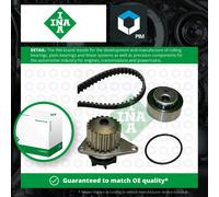 INA 530 0012 30 Water pump and timing belt kit