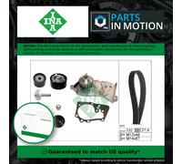 Timing Belt & Water Pump Kit fits RENAULT CLIO KR, Mk3 1.6 05 to 14 Set INA New