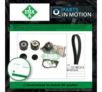 Timing Belt & Water Pump Kit fits RENAULT CLIO Mk2, Mk3 1.4 99 to 12 Set INA New