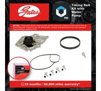 Timing Belt & Water Pump Kit fits SKODA KODIAQ NS7 2.0 2017 on Set Gates Quality