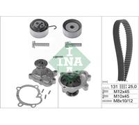 Timing Belt & Water Pump Kit fits VAUXHALL ASTRA H, J 1.7D 2004 on Set INA New
