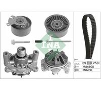 INA 530 0198 30 Water pump and timing belt kit