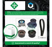 INA 530 0444 30 Water pump and timing belt kit