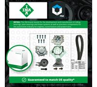 INA 530 0467 30 Water pump and timing belt kit
