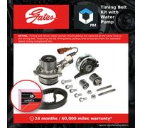 Timing Belt & Water Pump Kit KP55678XS-1 Gates Set 5678XS 788313417 Quality New