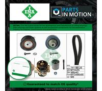 Timing Belt & Water Pump Kit fits VW BORA 1J2 1.9D 98 to 05 Set INA 036109244K
