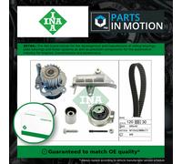Timing Belt & Water Pump Kit fits VW BORA 1J2, 1J6 1.9D 98 to 02 AJM Set INA New