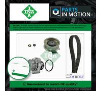 Timing Belt & Water Pump Kit fits VW CADDY Mk3 2.0 06 to 15 BSX Set INA Quality