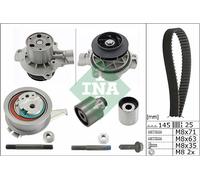 Timing Belt & Water Pump Kit fits VW CALIFORNIA T6 2.0D 2015 on CXEB Set INA New